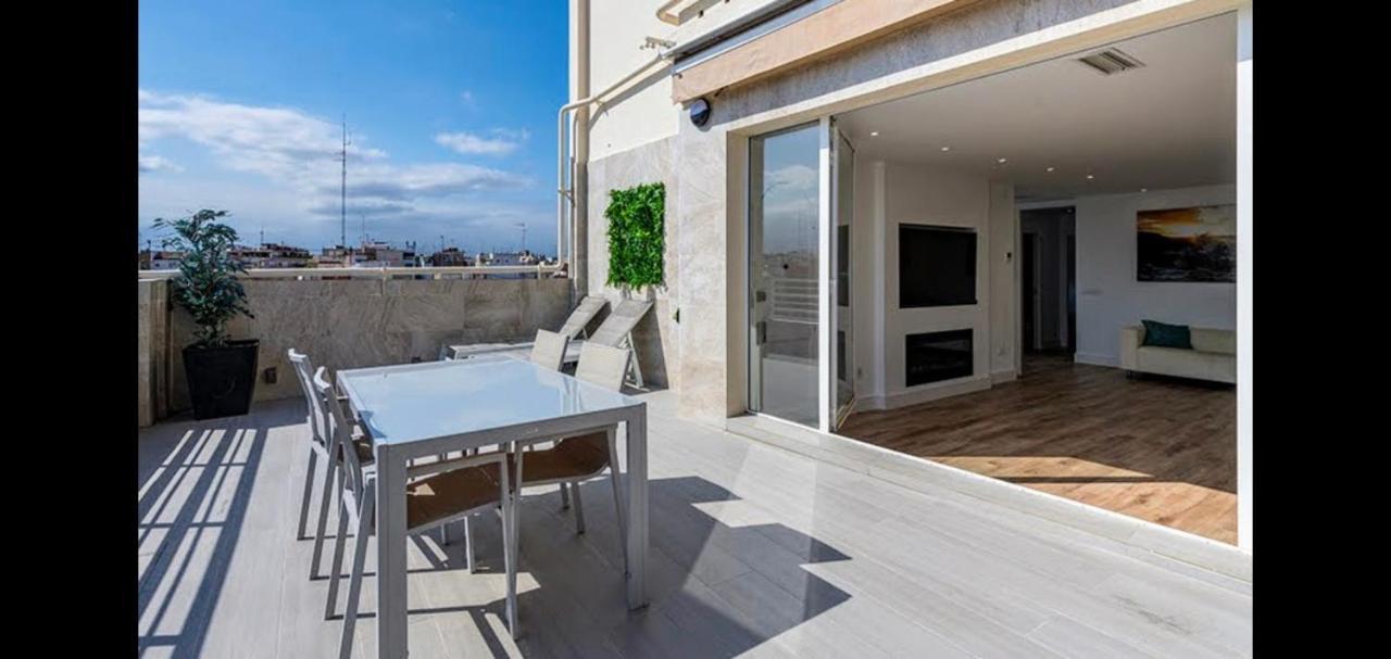 Apartmán Atico De Lujo Valencie Exteriér fotografie
