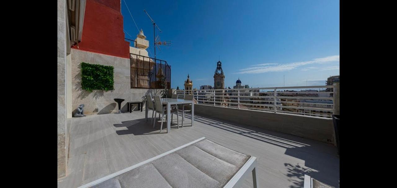 Apartmán Atico De Lujo Valencie Exteriér fotografie